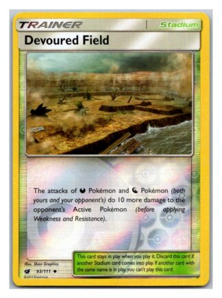 Devoured Field 93/111 Crimson Invasion (Reverse Holo) (Exc Condition)