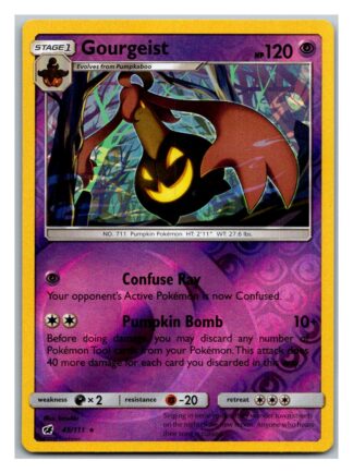 Gourgeist 45/111 Crimson Invasion (Reverse Holo) (Exc Condition)