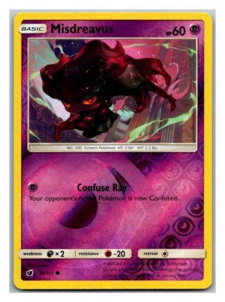 Misdreavus 39/111 Crimson Invasion (Reverse Holo) (Exc Condition)