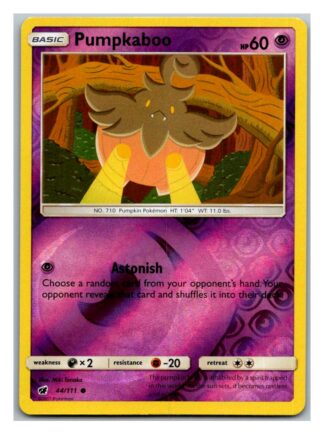 Pumpkaboo 44/111 Crimson Invasion (Reverse Holo) (Exc Condition)