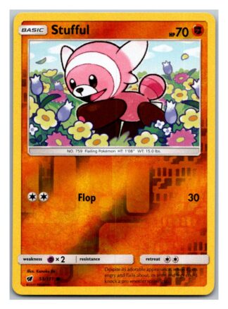 Stufful 55/111 Crimson Invasion (Reverse Holo) (Exc Condition)