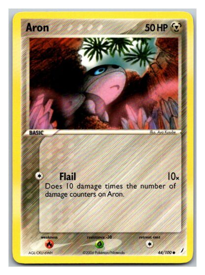 Aron 44/100 Crystal Guardians (Common) (P Condition)