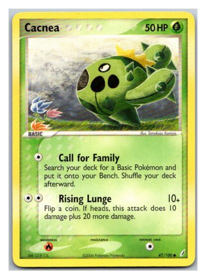 Cacnea 47/100 Crystal Guardians (Common) (P Condition)