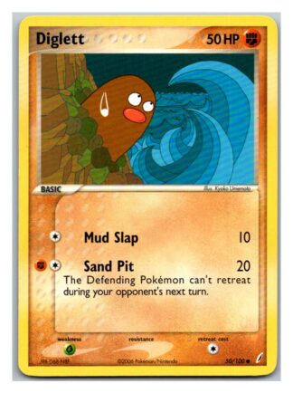 Diglett 50/100 Crystal Guardians (Common) (Exc Condition)