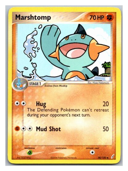 Marshtomp 38/100 Crystal Guardians (Uncommon) (P Condition)