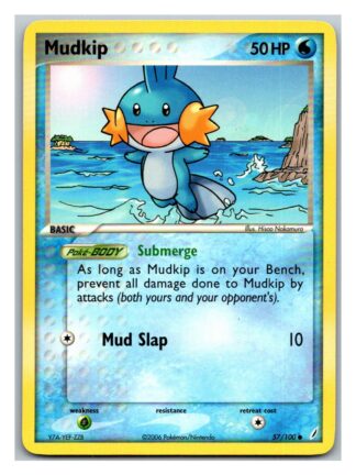 Mudkip 57/100 Crystal Guardians (Common) (Exc Condition)