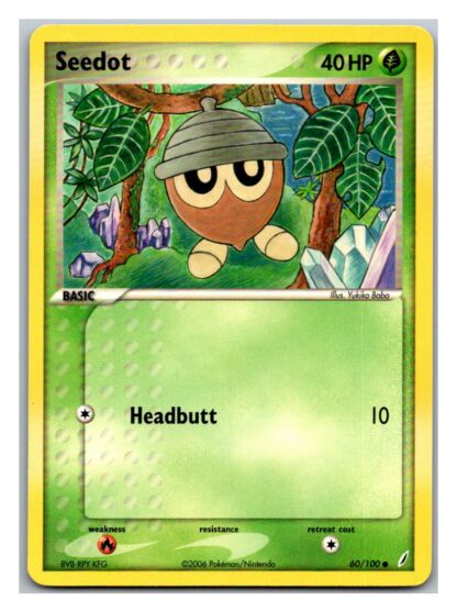 Seedot 60/100 Crystal Guardians (Common) (P Condition)