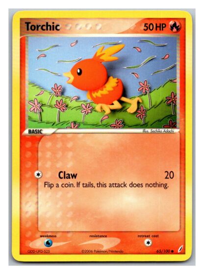 Torchic 65/100 Crystal Guardians (Common) (P Condition)