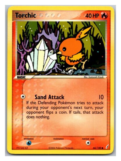 Torchic 66/100 Crystal Guardians (Common) (P Condition)