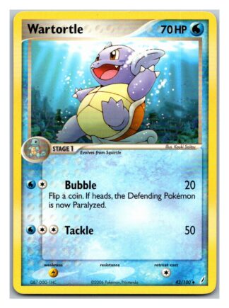 Wartortle 42/100 Crystal Guardians (Uncommon) (Exc Condition)