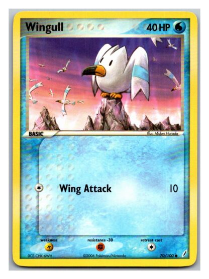 Wingull 70/100 Crystal Guardians (Common) (P Condition)
