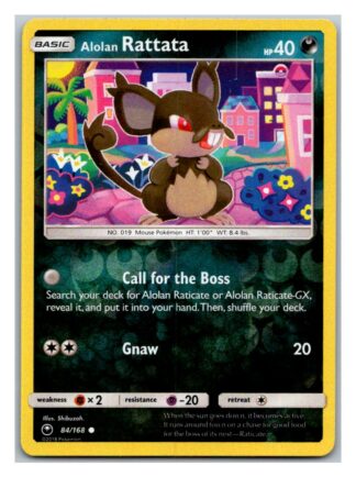 Alolan Rattata 84/168 Celestial Storm (Reverse Holo) (Exc Condition)