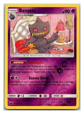 Banette 65/168 Celestial Storm (Reverse Holo) (Exc Condition)