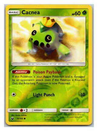 Cacnea 19/168 Celestial Storm (Reverse Holo) (Exc Condition)