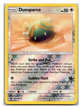 Dunsparce 110/168 Celestial Storm (Reverse Holo) (Exc Condition)