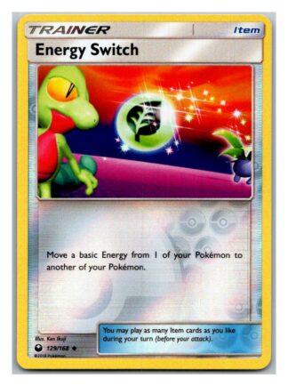 Energy Switch 129/168 Celestial Storm (Reverse Holo) (Exc Condition)