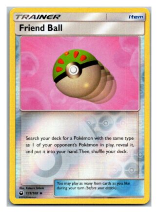 Friend Ball 131/168 Celestial Storm (Reverse Holo) (Exc Condition)