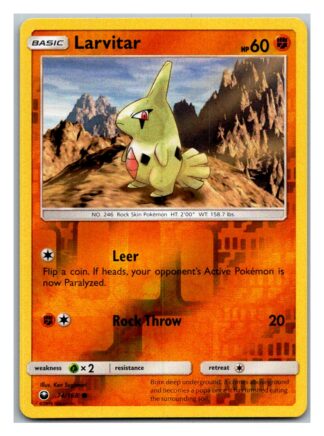 Larvitar 74/168 Celestial Storm (Reverse Holo) (Exc Condition)