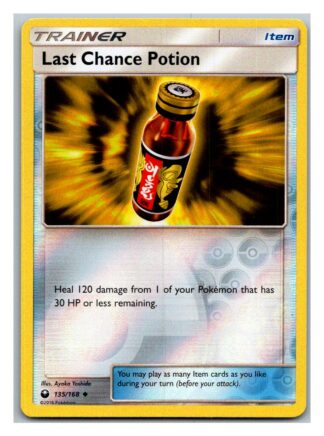 Last Chance Potion 135/168 Celestial Storm (Reverse Holo) (Exc Condition)