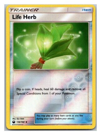 Life Herb 136/168 Celestial Storm (Reverse Holo) (Exc Condition)