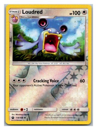 Loudred 118/168 Celestial Storm (Reverse Holo) (Exc Condition)