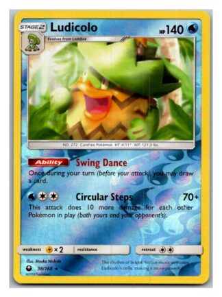 Ludicolo 38/168 Celestial Storm (Reverse Holo) (Exc Condition)