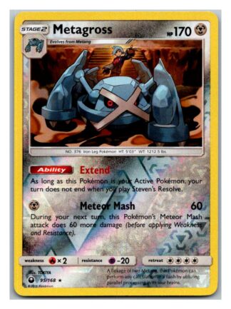 Metagross 95/168 Celestial Storm (Reverse Holo) (Exc Condition)