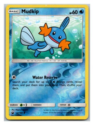 Mudkip 32/168 Celestial Storm (Reverse Holo) (Exc Condition)