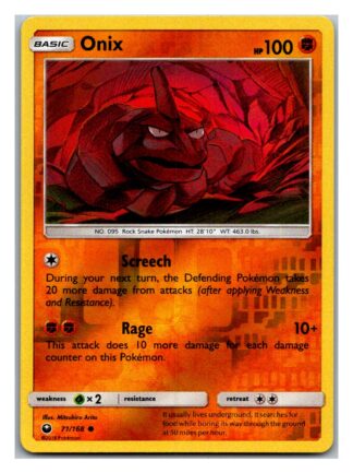 Onix 71/168 Celestial Storm (Reverse Holo) (Exc Condition)