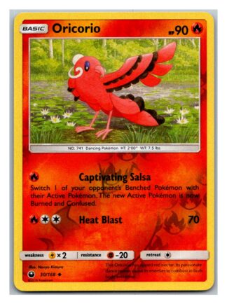 Oricorio 30/168 Celestial Storm (Reverse Holo) (Exc Condition)