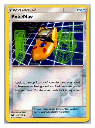 PokeNav 140/168 Celestial Storm (Reverse Holo) (Exc Condition)