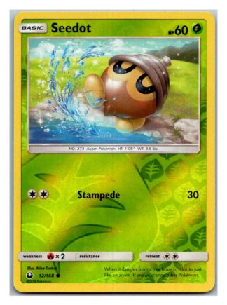 Seedot 12/168 Celestial Storm (Reverse Holo) (Exc Condition)