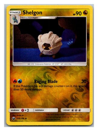 Shelgon 105/168 Celestial Storm (Reverse Holo) (Exc Condition)