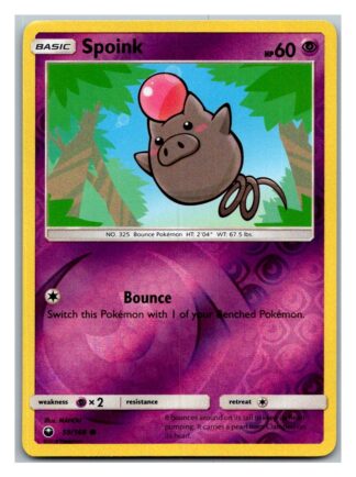 Spoink 59/168 Celestial Storm (Reverse Holo) (Exc Condition)