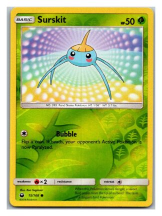 Surskit 15/168 Celestial Storm (Reverse Holo) (Exc Condition)