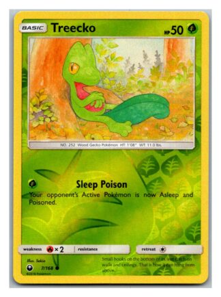 Treecko 7/168 Celestial Storm (Reverse Holo) (Exc Condition)