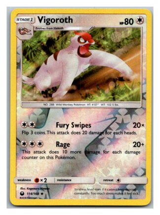 Vigoroth 114/168 Celestial Storm (Reverse Holo) (Exc Condition)