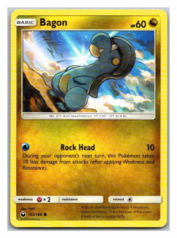 Bagon 103/168 Celestial Storm (Common) (Exc Condition)