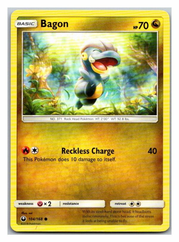 Bagon 104/168 Celestial Storm (Common) (Exc Condition)