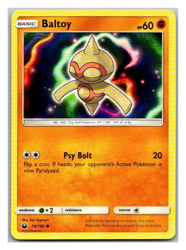 Baltoy 78/168 Celestial Storm (Common) (Exc Condition)