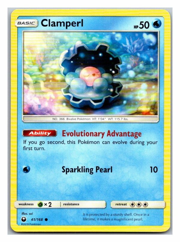 Clamperl 41/168 Celestial Storm (Common) (Exc Condition)