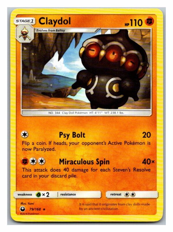 Claydol 79/168 Celestial Storm (Rare) (Exc Condition)