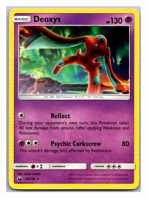 Deoxys 68/168 Celestial Storm (Rare) (Exc Condition)