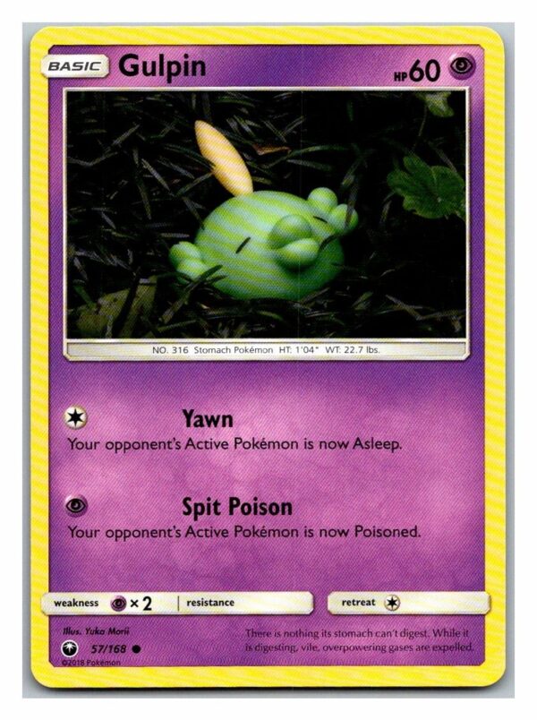 Gulpin 57/168 Celestial Storm (Common) (Exc Condition)