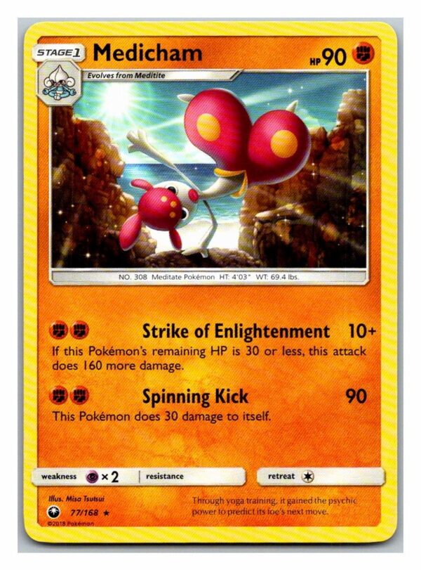 Medicham 77/168 Celestial Storm (Rare) (Exc Condition)