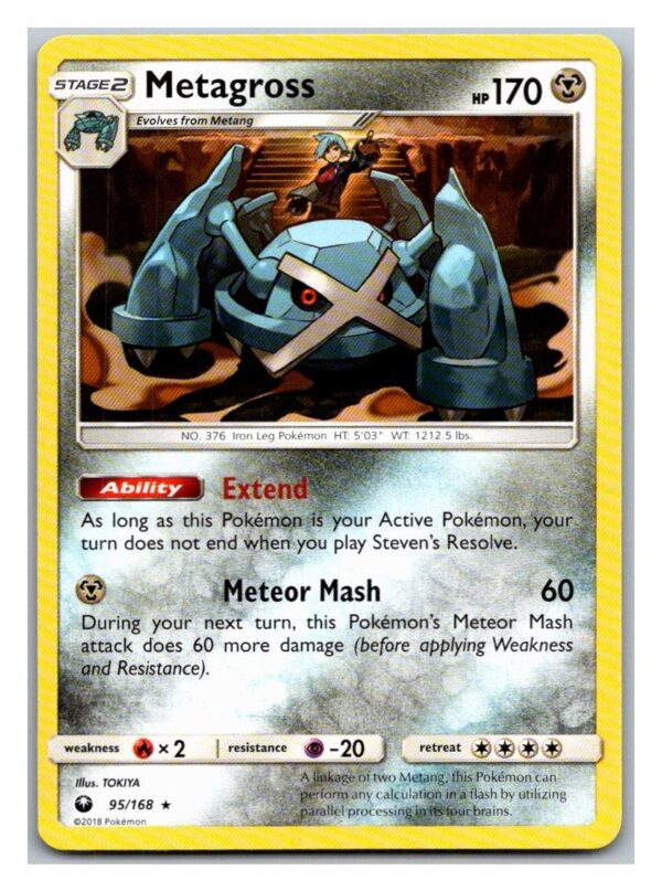 Metagross 95/168 Celestial Storm (Holo) (Exc Condition)