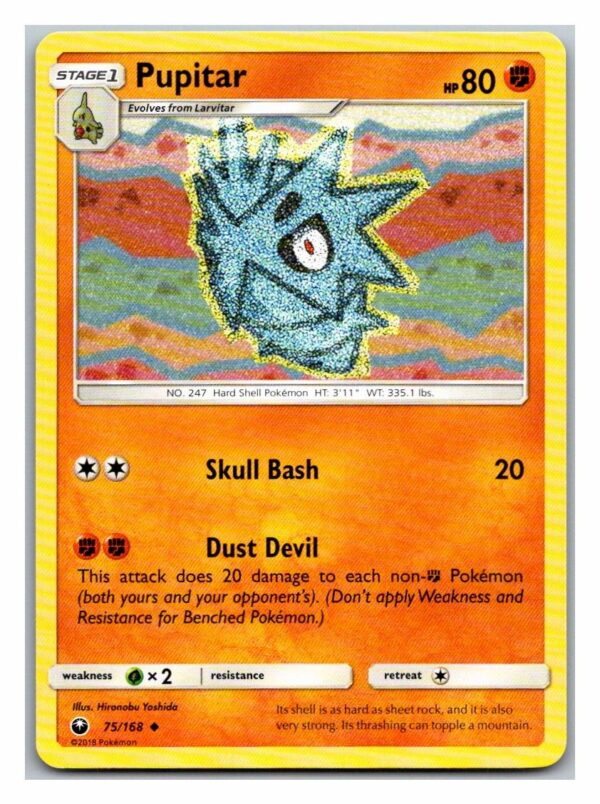 Pupitar 75/168 Celestial Storm (Uncommon) (Exc Condition)