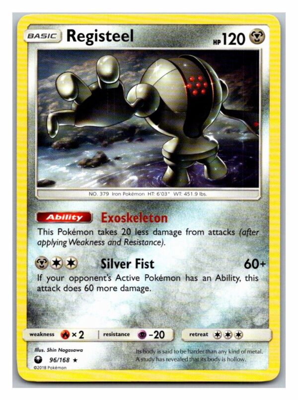 Registeel 96/168 Celestial Storm (Rare) (Exc Condition)