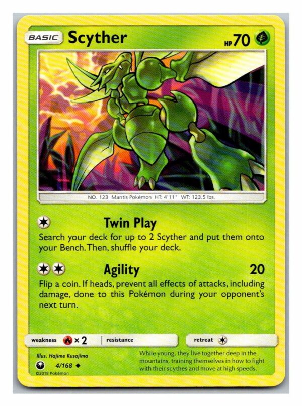 Scyther 4/168 Celestial Storm (Uncommon) (Exc Condition)