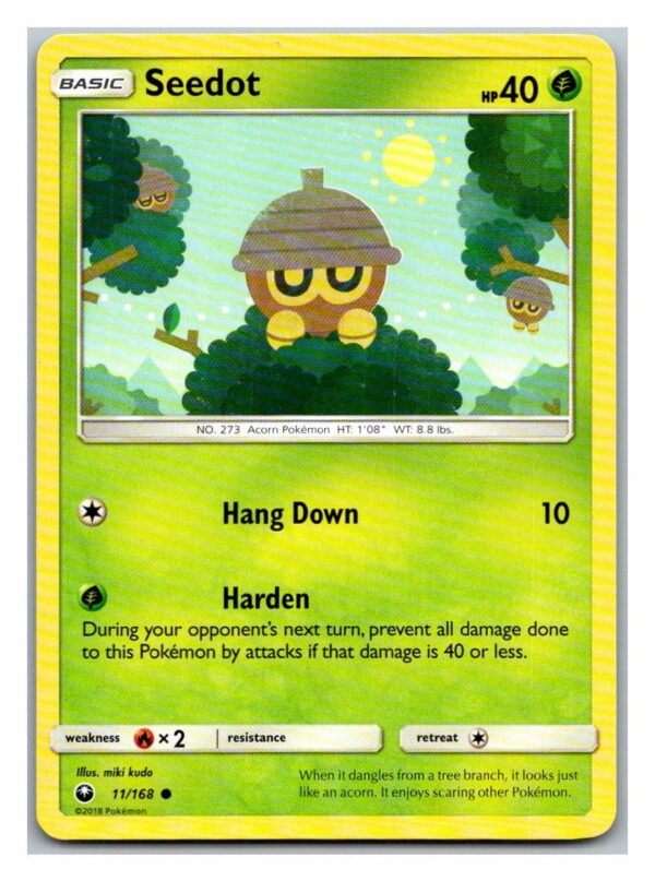 Seedot 11/168 Celestial Storm (Common) (Exc Condition)